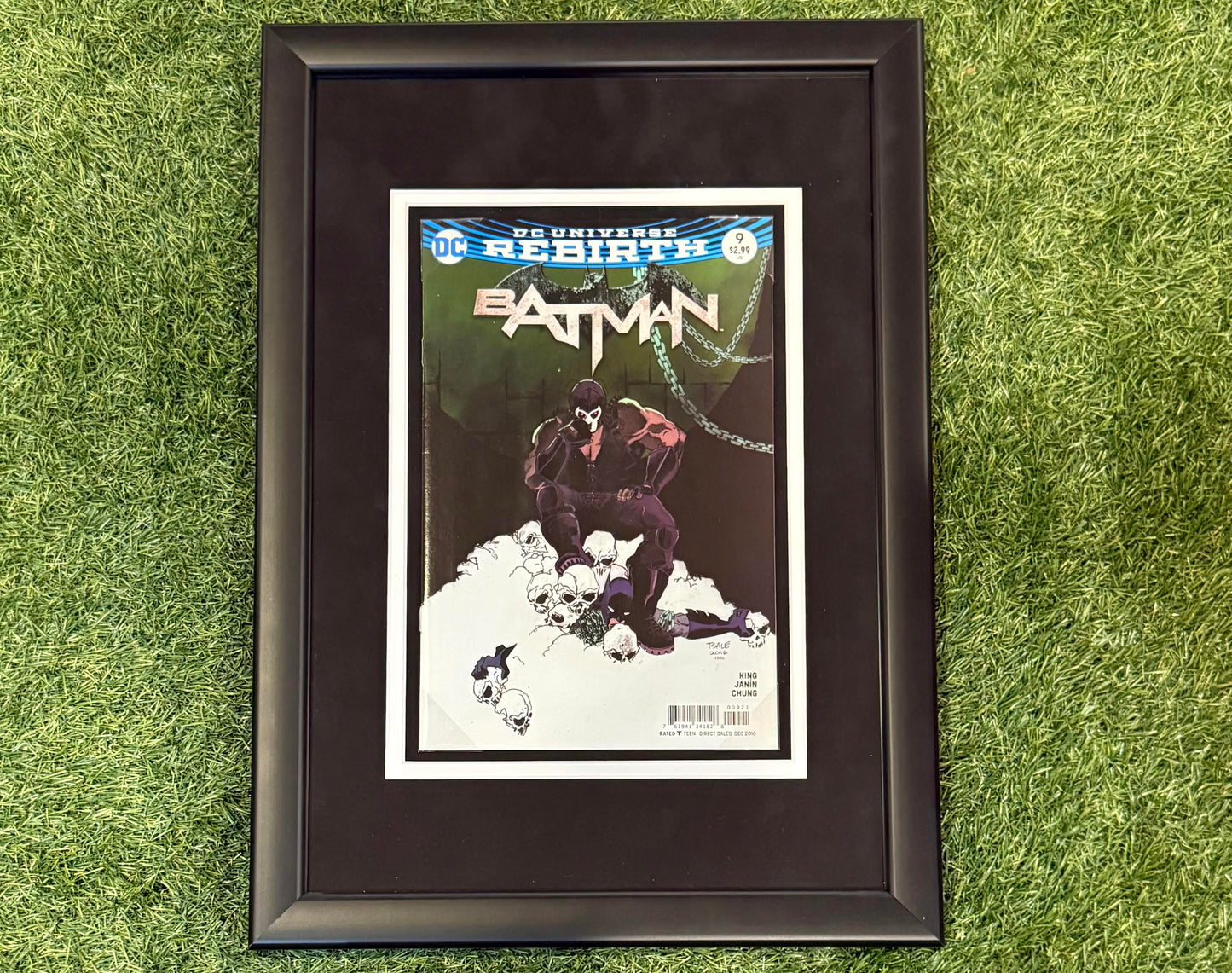 Batman Rebirth Framed Comic (Bane)