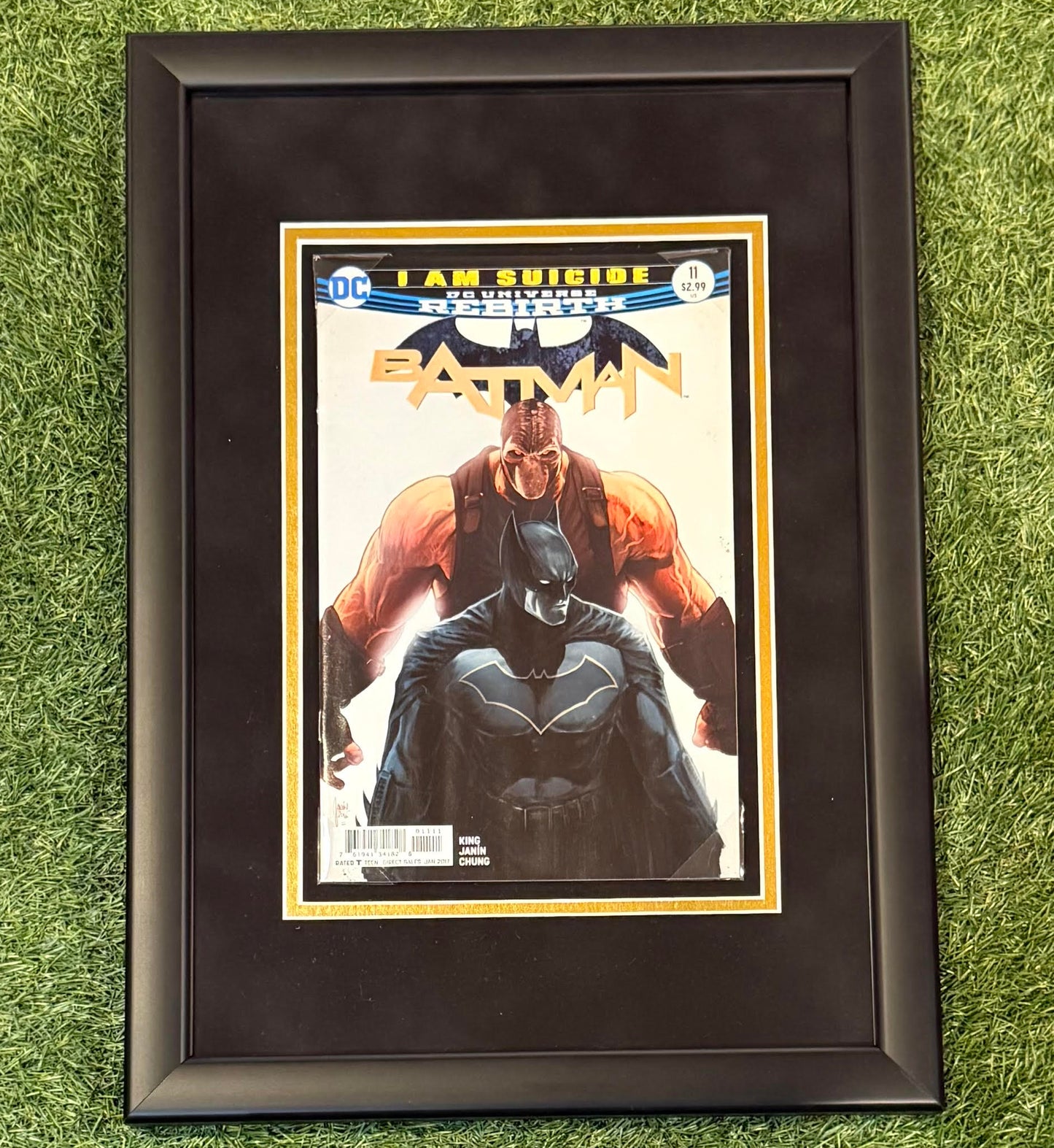 Batman Rebirth Framed Comic (Bane) 2