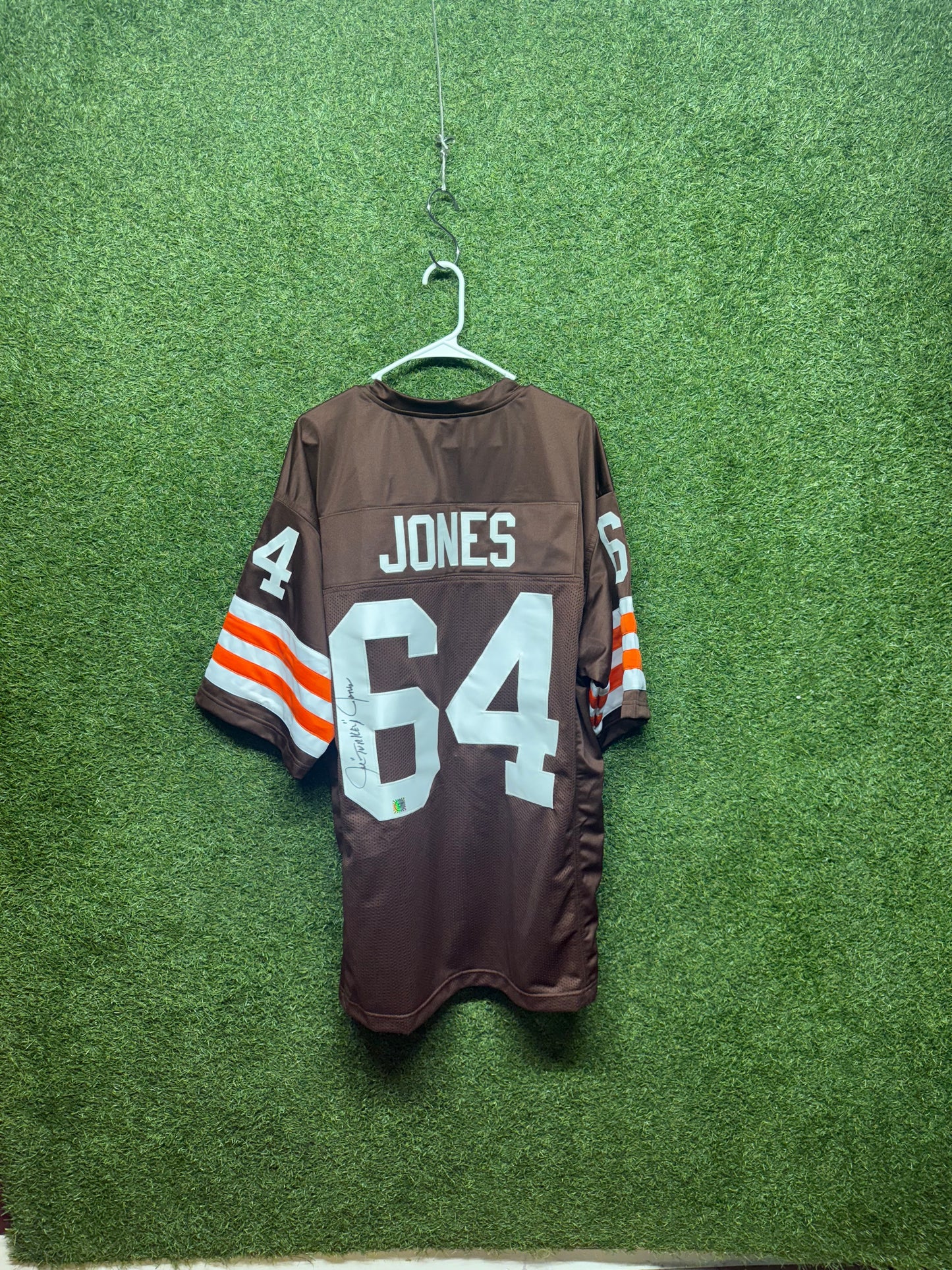 Joe "Turkey" Jones Autographed Browns Jersey