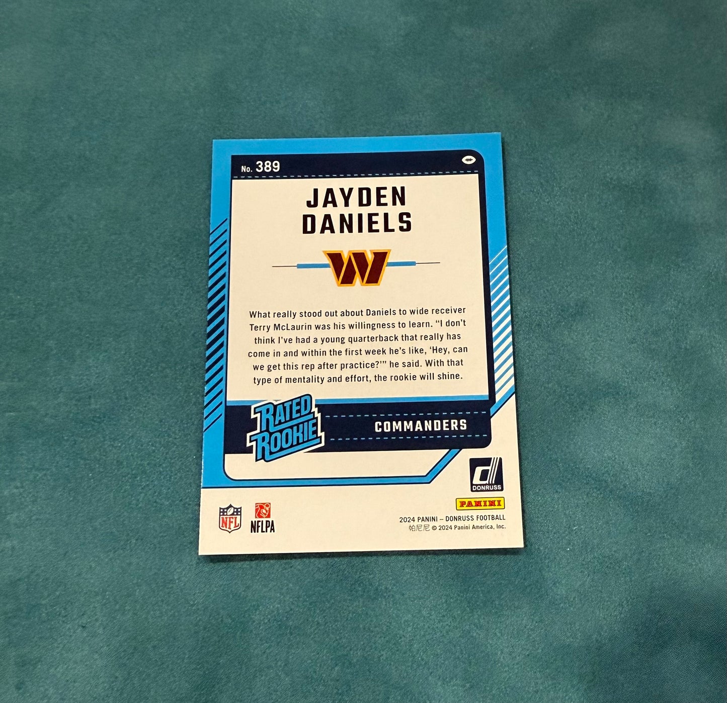 Jayden Daniels Card
