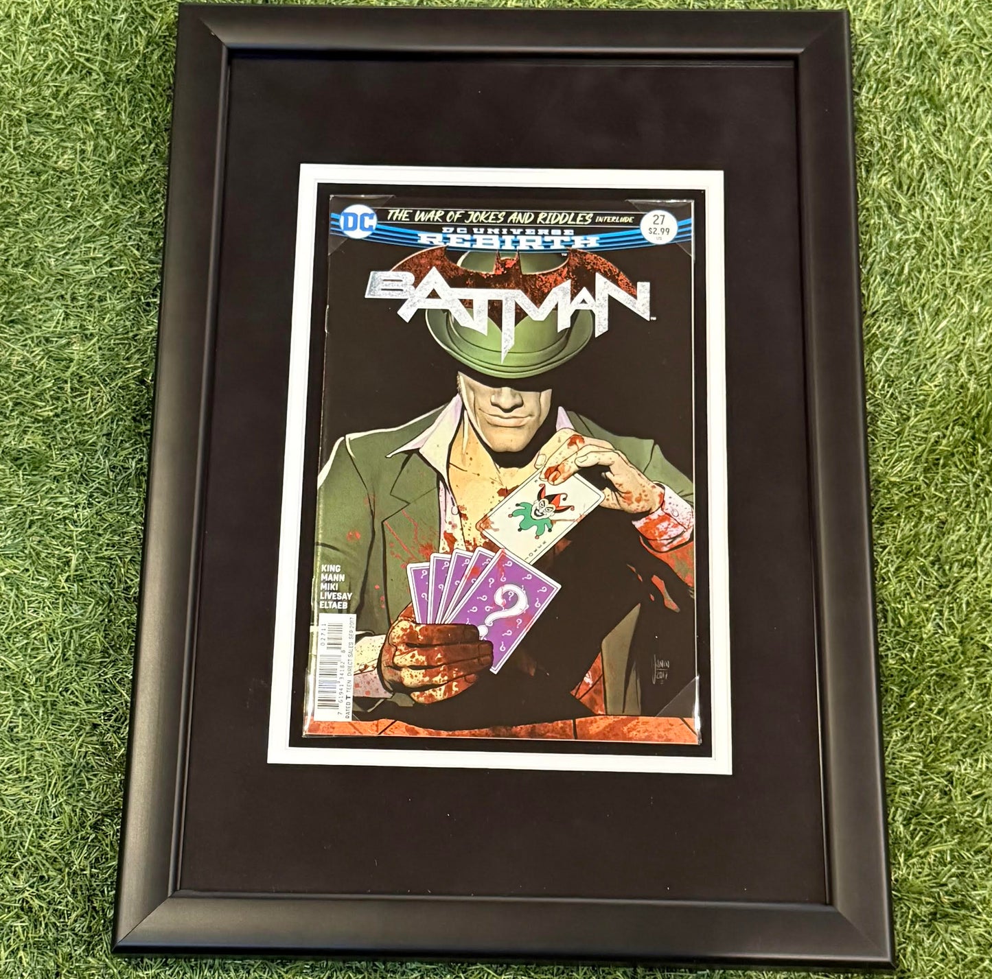 The War of Jokes and Riddles Framed Comic