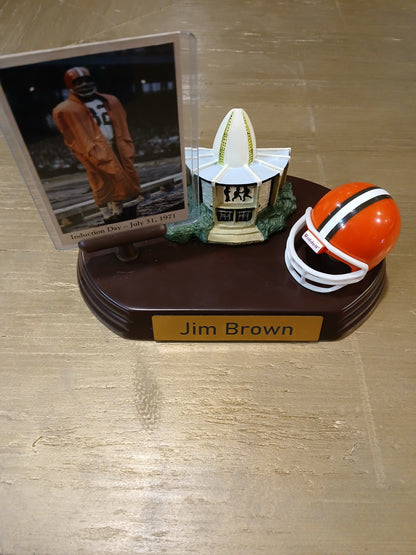 Jim Brown Hall of Fame Desk Topper