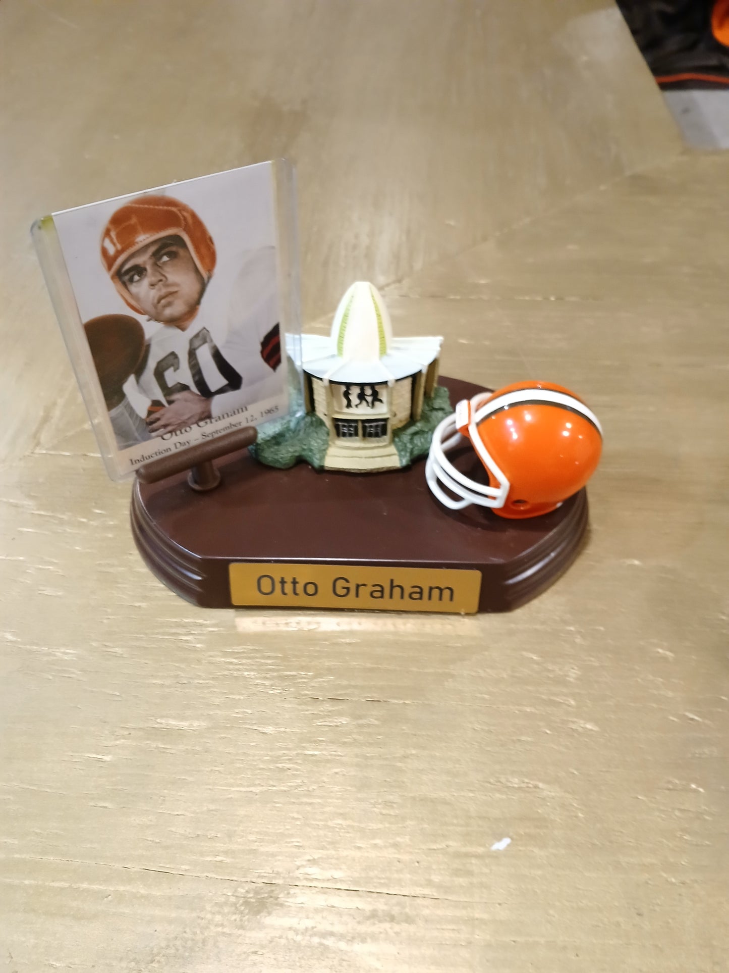 Otto Graham Hall of Fame Desk Topper