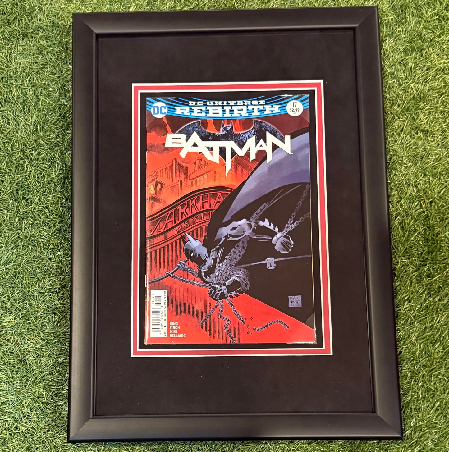 Batman Arkham Framed Comic