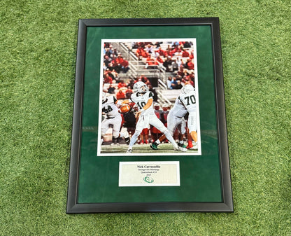 Custom Framed 8x10 photo with Plaque
