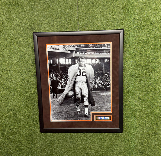 Iconic Jim Brown Custom Frame with Original Insert Auto
