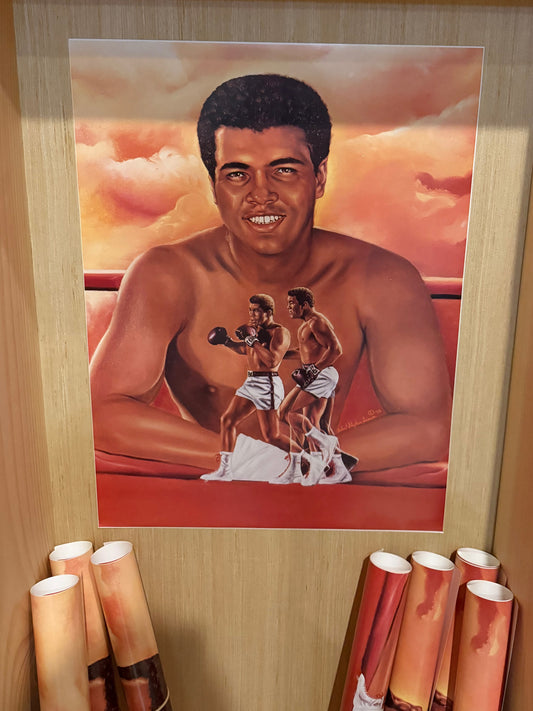 Vintage Muhammad Ali Poster 18x24
