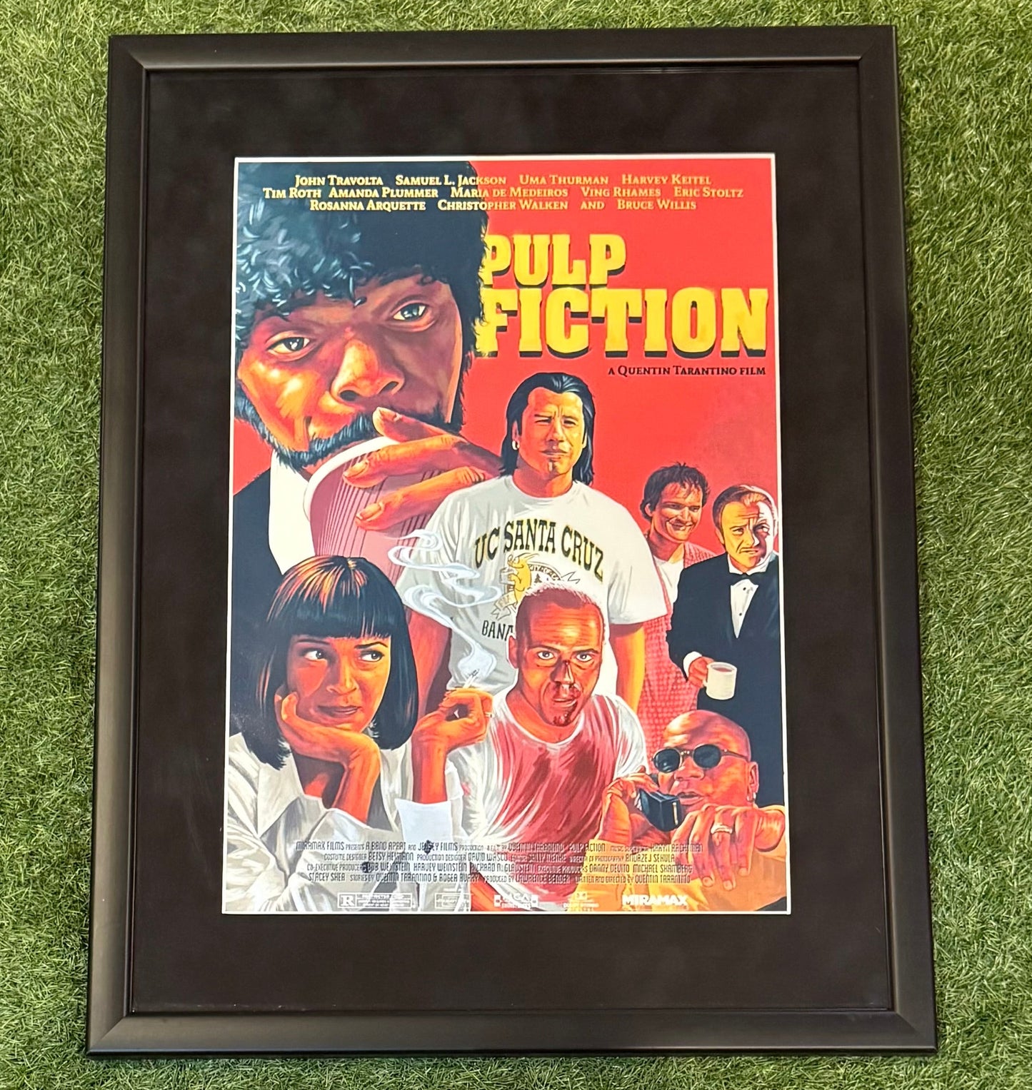 Pulp Fiction Framed Poster