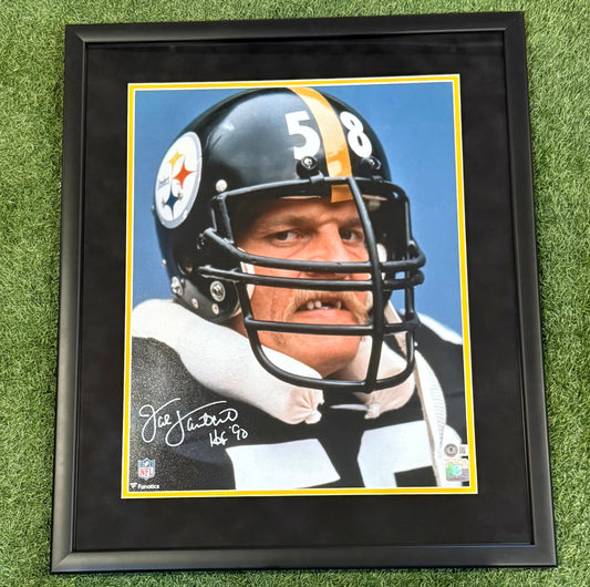 Jack Lambert Autographed Smile