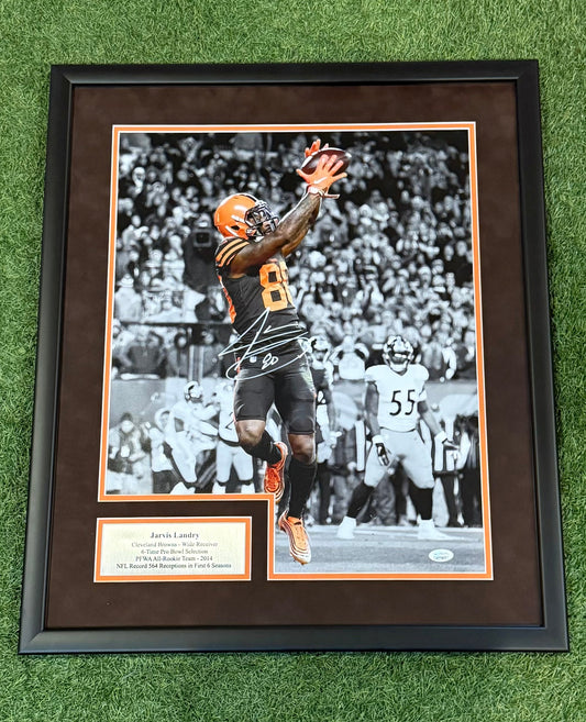 Jarvis Landry Autographed Catch