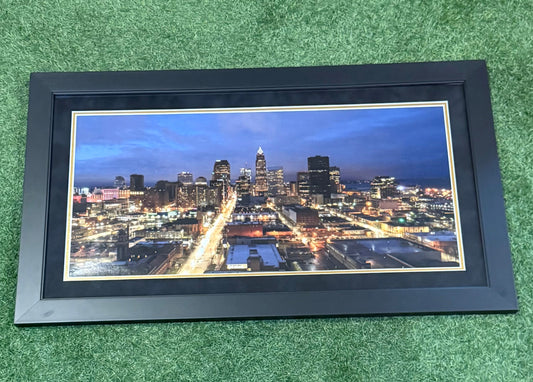 Cleveland Skyline "Night Life"
