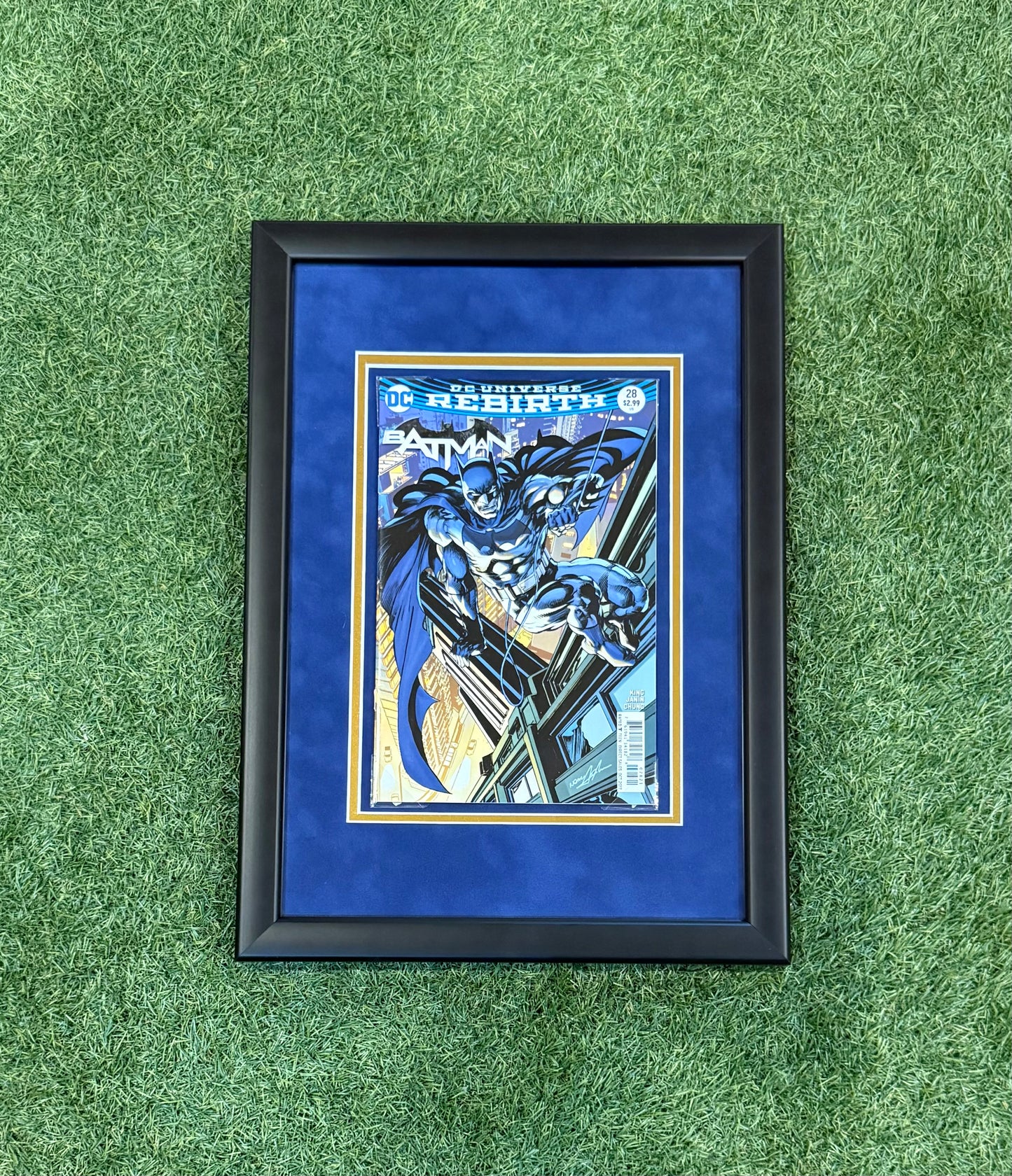 Batman Rebirth Framed Comic Book #28