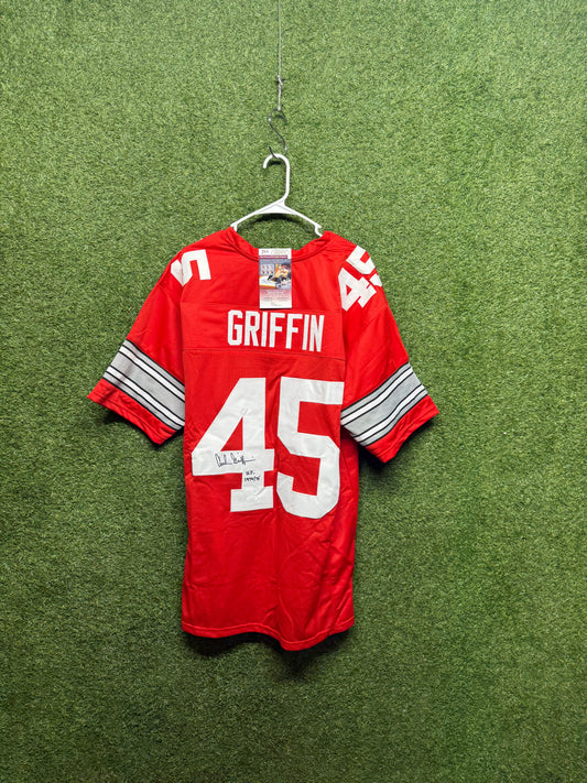 Archie Griffin Autographed OSU Jersey