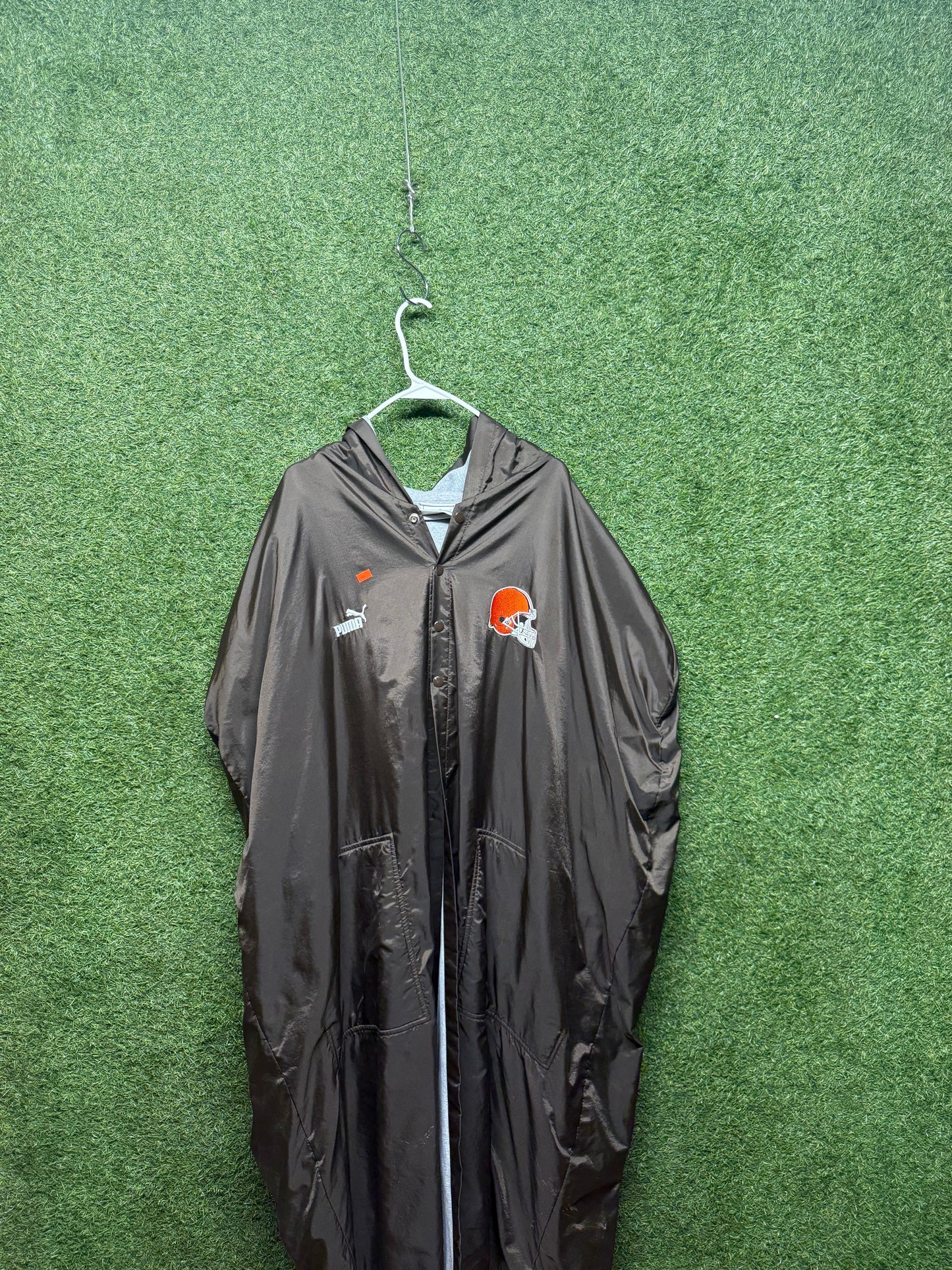 Official Player Sideline Cleveland Browns Coats