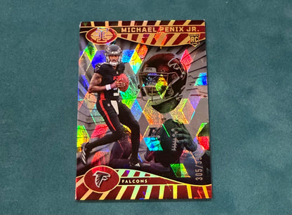 Michael Penix Rookie Card Panini Illusions numbered 305/399